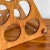 Vintage Wood 6-Bottle Wine Rack For Sale In Seattle - Image 6 of 7