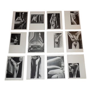 Vintage Surrealist Female Nude Kertesz Photogravures - Set of 12 For Sale