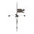 18th Century French Wrought-Iron Dragon Weathervane For Sale