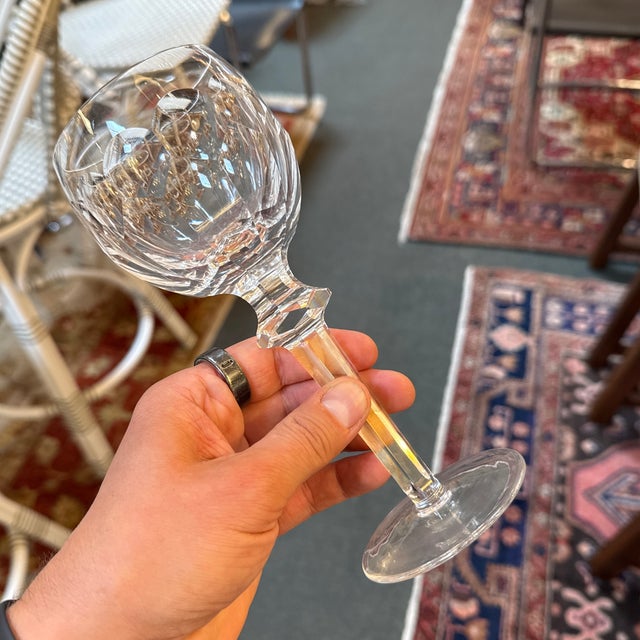 Waterford Curraghmore Hock Wine Glasses, Set of Six For Sale - Image 10 of 12