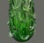 Contemporary Hand Blown Italy Art Glass Green Christmas Tree 16.5'' High For Sale - Image 3 of 10