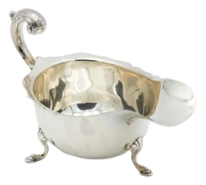 Plain Silver Gravy Boat