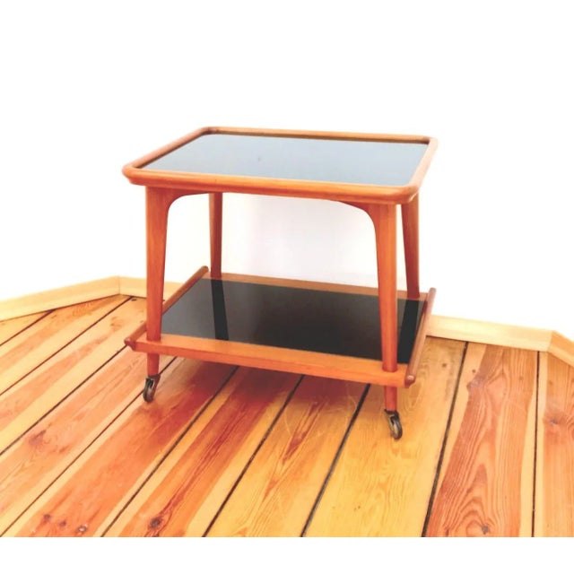 Trolley by Krasna Jizba for Uluv, Czechoslovakia, 1950s For Sale - Image 12 of 12