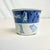 Cornflower Blue Mid-Century Hollywood Regency Chinoiserie Porcelain Herb Planters - 4 Piece Set. For Sale - Image 8 of 12