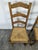 Chairs with Straw Seats, Set of 4 For Sale - Image 6 of 8