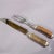 Vintage Stag Horn Carving Set Solingen, Germany A rustic carving set consisting of fork and knife. The handles are made of...