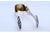 Leaf-Shaped Sugar Tongs in Embossed Silver For Sale - Image 3 of 9