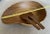 Brown 1960s Vintage Pair of Teak Wood Jhq Denmark Salad Servers With Smart Underledge Design For Sale - Image 8 of 12