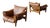 Sheriff Lounge Chairs by Sergio Rodrigues for Isa Bergamo, Italy, 1970s, Set of 2 For Sale