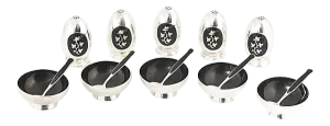 Mid 20th Century Meka Sterling Salt & Pepper Sets - 15 Pieces