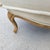 Beverly Furniture French Louis XV Fauteuil Off-White Heavy Linen Lounge Chair For Sale - Image 9 of 15