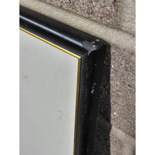 Framed Signed J. Akston "Do You Mean It?, 1970" Mixed Media For Sale - Image 13 of 14