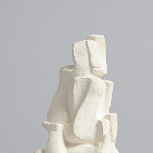 Jan Keustermans, Abstract Sculpture, Plaster For Sale - Image 15 of 18