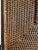 Wood Large Woven Rattan/Carved Wood Wall Panels-A Pair For Sale - Image 7 of 12
