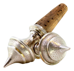 Bottle Stoppers with Silver Applications