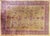 Finest Manchester wool on a cotton foundation with natural dyes This exceptional Antique Persian Kashan Carpet, woven...