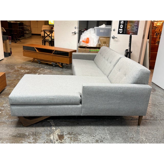 Sofa Creations Brooklyn Upholstered Sectional Sofa For Sale - Image 4 of 12