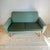 Two-Seater Wool Sofa, Denmark, 1960s For Sale - Image 4 of 4