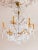19th Century Louis XV Bronze and Crystal Chandelier For Sale - Image 3 of 8