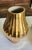 Modern Jonathan Adler Gold Belly Ribbed Pottery Vase For Sale - Image 3 of 6