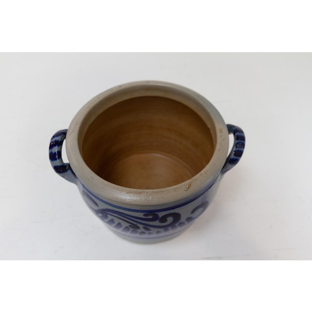 19th Century German Stoneware Five Liter Crock, 1890s For Sale - Image 3 of 12