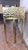 Blue Vanity Console Table with Hand-Painted Glass from Justfurnituress SRL For Sale - Image 8 of 18