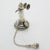 Vintage Italian Handmade Silver Telephone Miniature, 1970s For Sale - Image 3 of 11