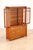 2000 - 2009 Stickley Mission Collection Oak Harvey Ellis Inlaid China Cabinet For Sale - Image 5 of 18