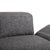 Textile Moule Fabric Corner Sofa in Grey with Manual Function and Left Chaise Lounge from Brühl For Sale - Image 7 of 18