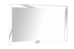 Large Bohemian Beveled Mirror, 1940s
