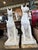 Monumental Hand-Carved White Marble Doberman Statues, Set of 2 For Sale - Image 5 of 5