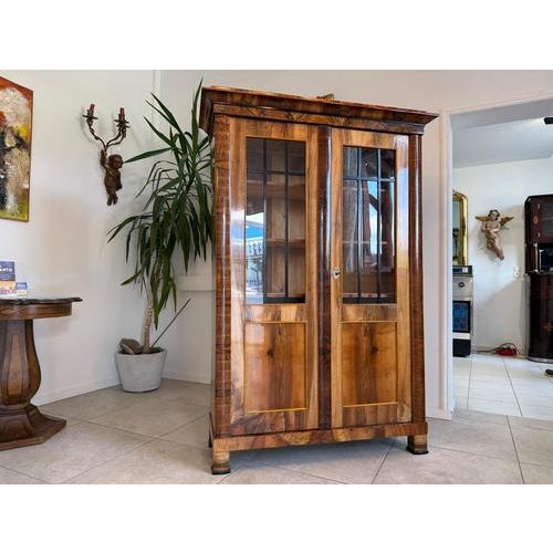 Biedermeier Display Cabinet, 1840s For Sale - Image 4 of 18