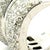 Italian 18k White Gold Diamond Crossover Ring, 3.74 Carats, Size 5.75 For Sale - Image 12 of 13