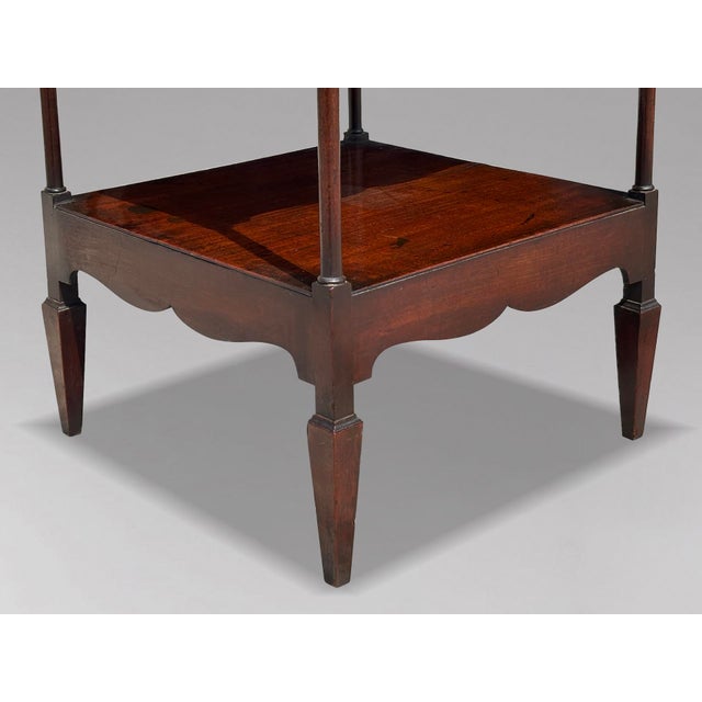 Wood Antique George III Whatnot from Gillows, 1790 For Sale - Image 7 of 11