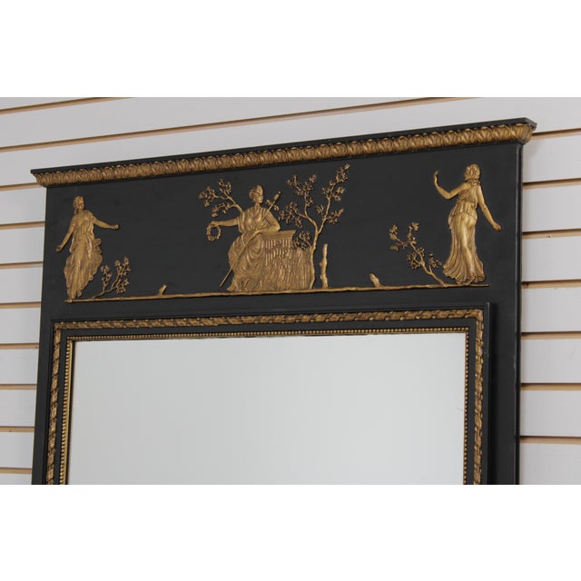 Neoclassical Friedman Brothers Vintage Neoclassical Mirror For Sale - Image 3 of 14