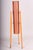 Mid-Century Red Floor Lamp in Beech by Novoplast Sereď, Czech, 1960s For Sale - Image 6 of 6