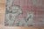 Textile 1970s Vintage Handmade Wool Cotton Pink Runner Rug For Sale - Image 7 of 11