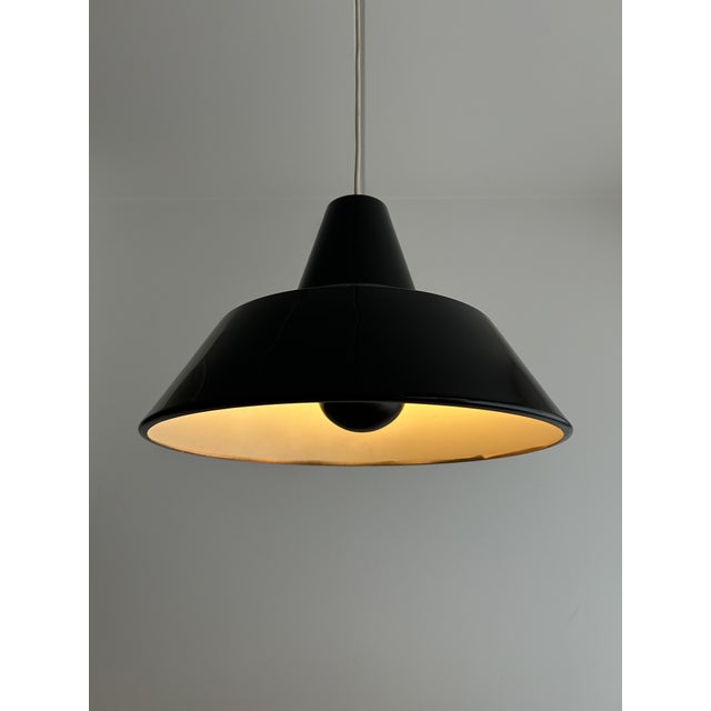 Industrial Pendant Lamp attributed to Asger Bay Christiansen for Asger BC, 1970s For Sale - Image 4 of 12