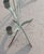 Metal Vintage 7 Arm Brutalist Candelabra Hand-Forged Iron and Copper With Verdigris For Sale - Image 7 of 14