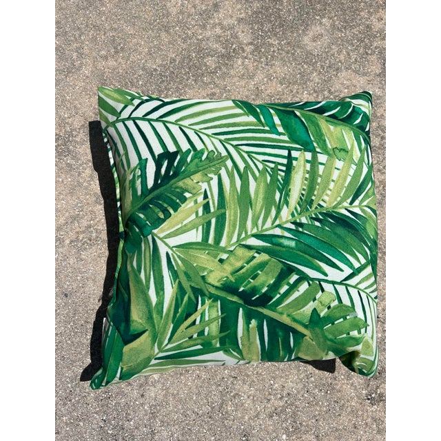 Tropical Style Indoor/ Outdoor Pillows -2 For Sale In West Palm - Image 6 of 6