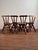 1960s Vintage Brutalist Wabi-Sabi Wood Dining Chairs, Set of 4 For Sale - Image 18 of 18
