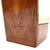 Brown Art Deco Walnut and Leather Side Chair, 1930 For Sale - Image 8 of 11