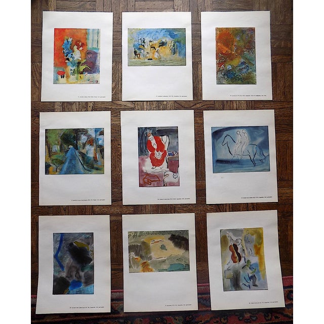 Vintage Abstract Expressionist Gertrude Schweitzer Lithographs - Set 0f 9 For Sale - Image 9 of 9