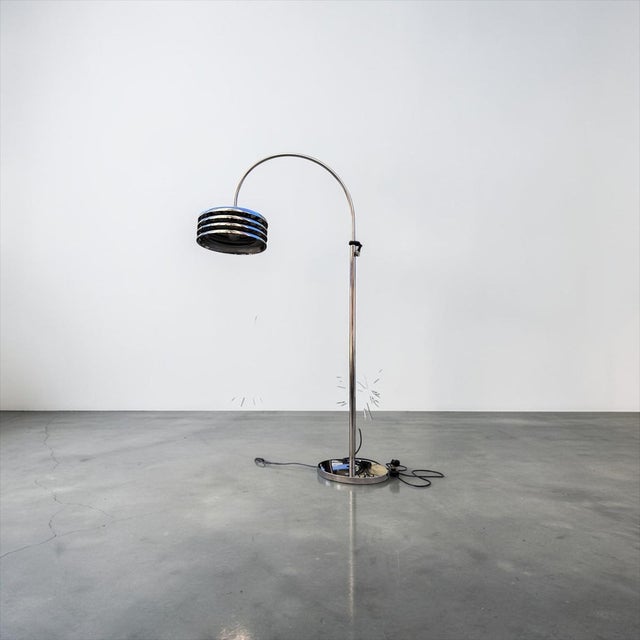 Vintage 70s Design Floor Lamp by Tamas Borsfay for Hungarian Craftsmanship Company, Hungary, 1972 For Sale - Image 11 of 17