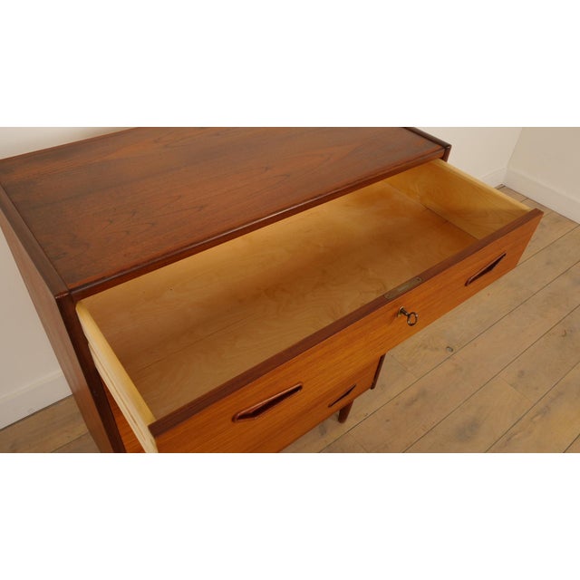 Vintage Danish Chest of Drawers in Teak For Sale - Image 9 of 10