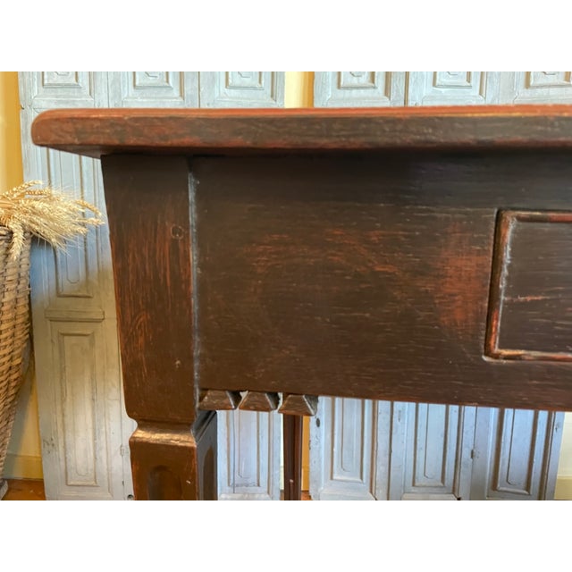 French Side Table in Pine For Sale - Image 6 of 16