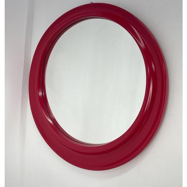 Vintage Italian wall mirror. Very good vintage condition, all imperfections are visible in the photos.