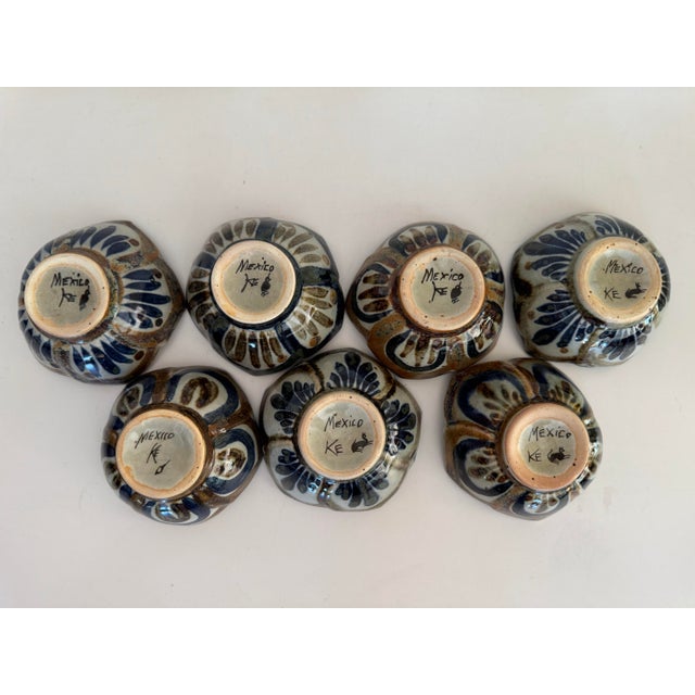 Mid 20th Century Ken Edwards El Palomar Lotus Bowls - Set of 7 For Sale - Image 9 of 9