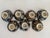 Mid 20th Century Ken Edwards El Palomar Lotus Bowls - Set of 7 For Sale - Image 9 of 9