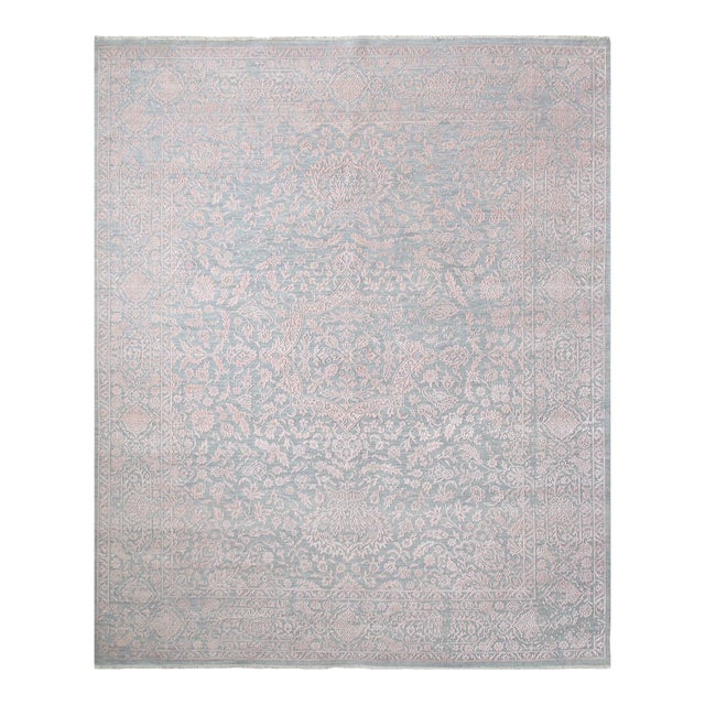 Frances Hand Knotted Area Rug 8 X 10 Chairish